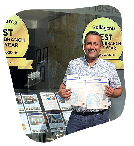 Adil Ayub a happy able agent customer